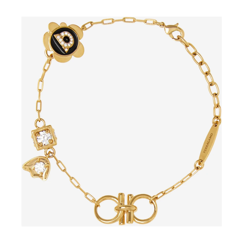Ferragamo Women's Yellow Bracelets, One Size, Bracelet