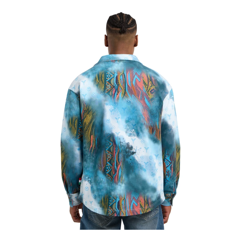 carlo colucci Sprayed Knit Distaso Shirt Multicolor Heren