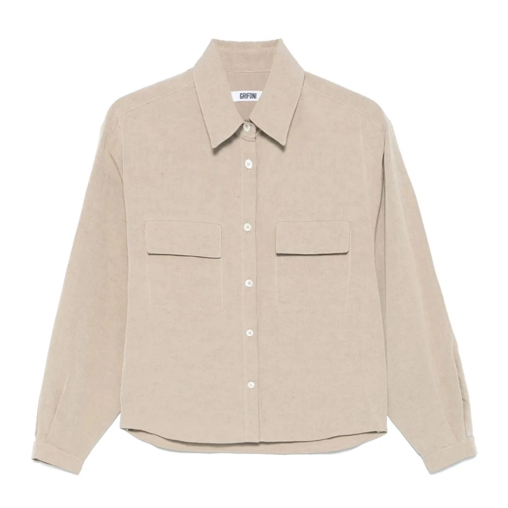 Blouses & Shirts > Shirts - - Mauro Grifoni - Modalova