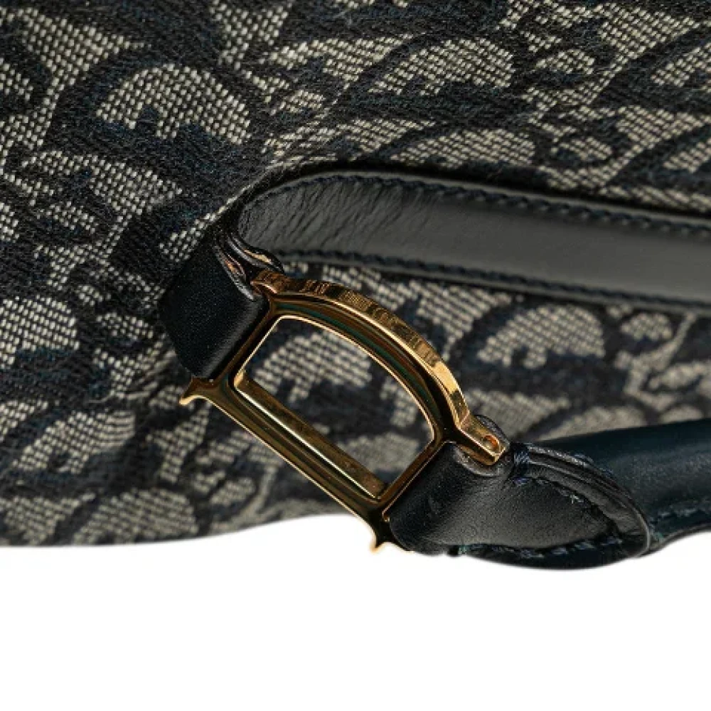 Dior Vintage Pre-owned Canvas dior-bags Blue Dames