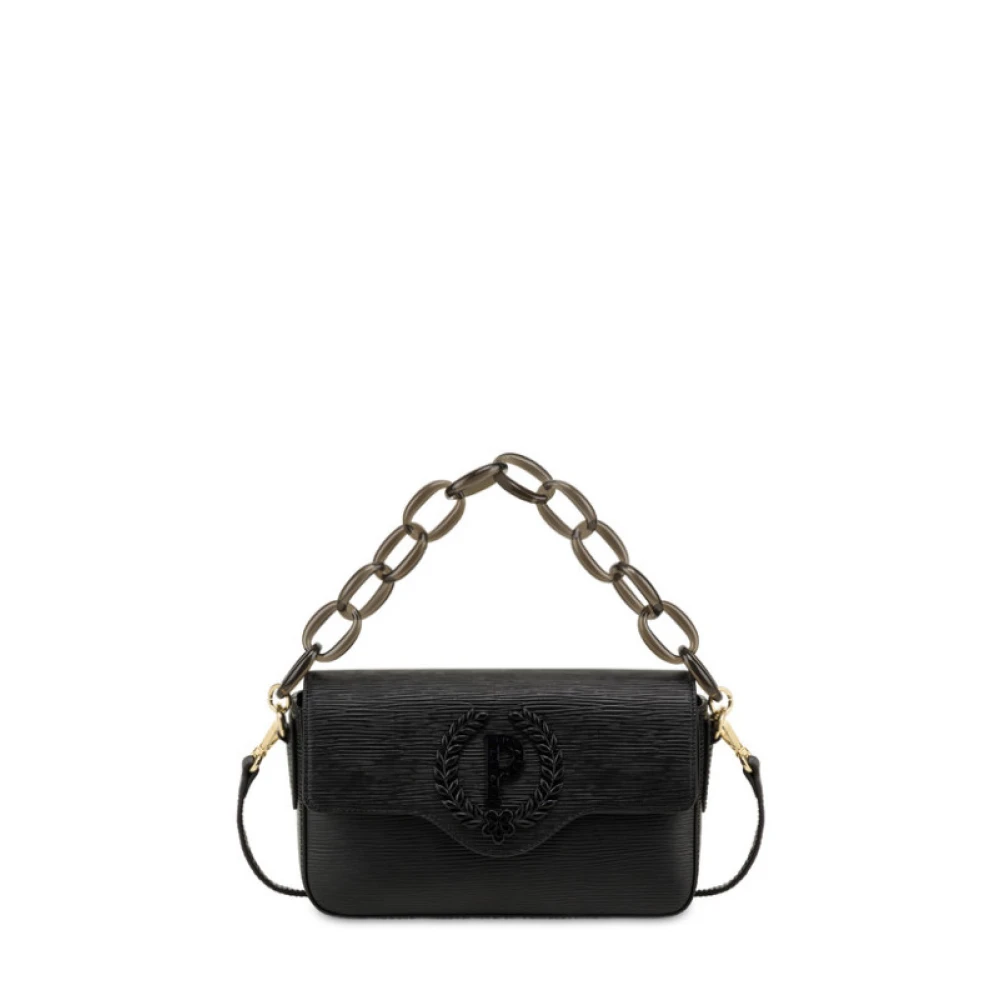 Pollini Maxi Ketting Snoepzak Black Dames