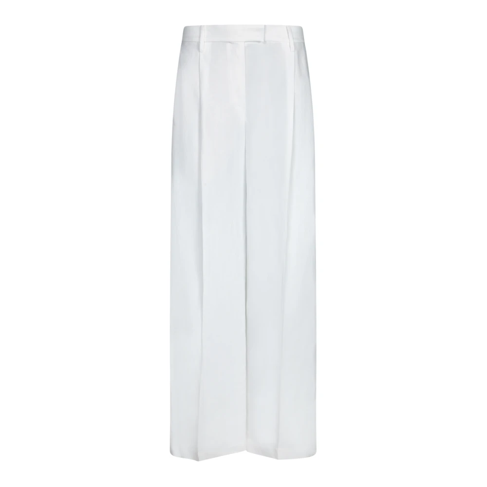 Pinko Donna Bianco - Pantaloni Bianchi Su Misura Per Donne - Trousers - L