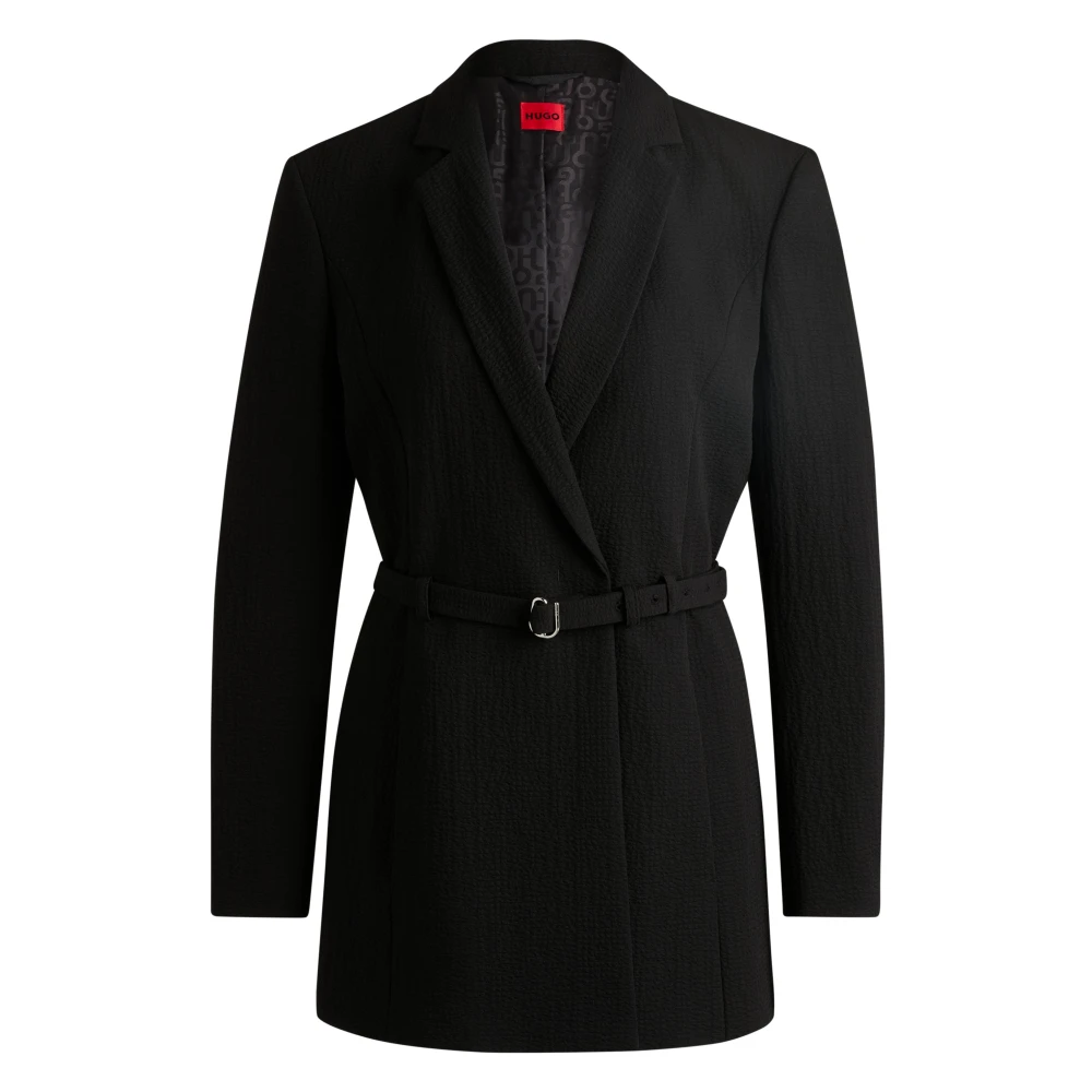 Hugo - Jackets > Blazers - Black - Hugo - Modalova