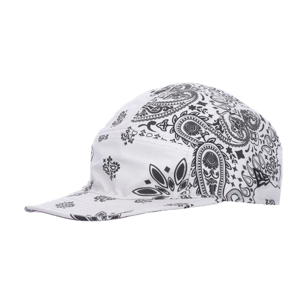 New era Omkeerbare Paisley Flat Visor Cap Beige Heren