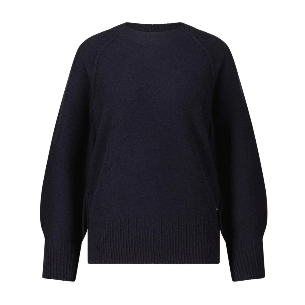 Marc Cain Kasjmier Gebreide Trui Blue Dames