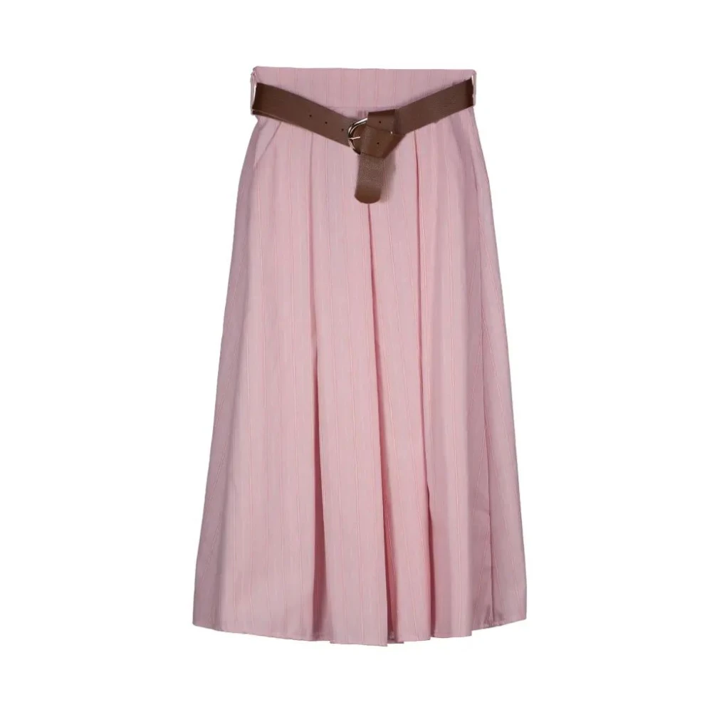 Amélie & Amélie Women's Pink Midi Skirts, S/M, Lavinia Rok