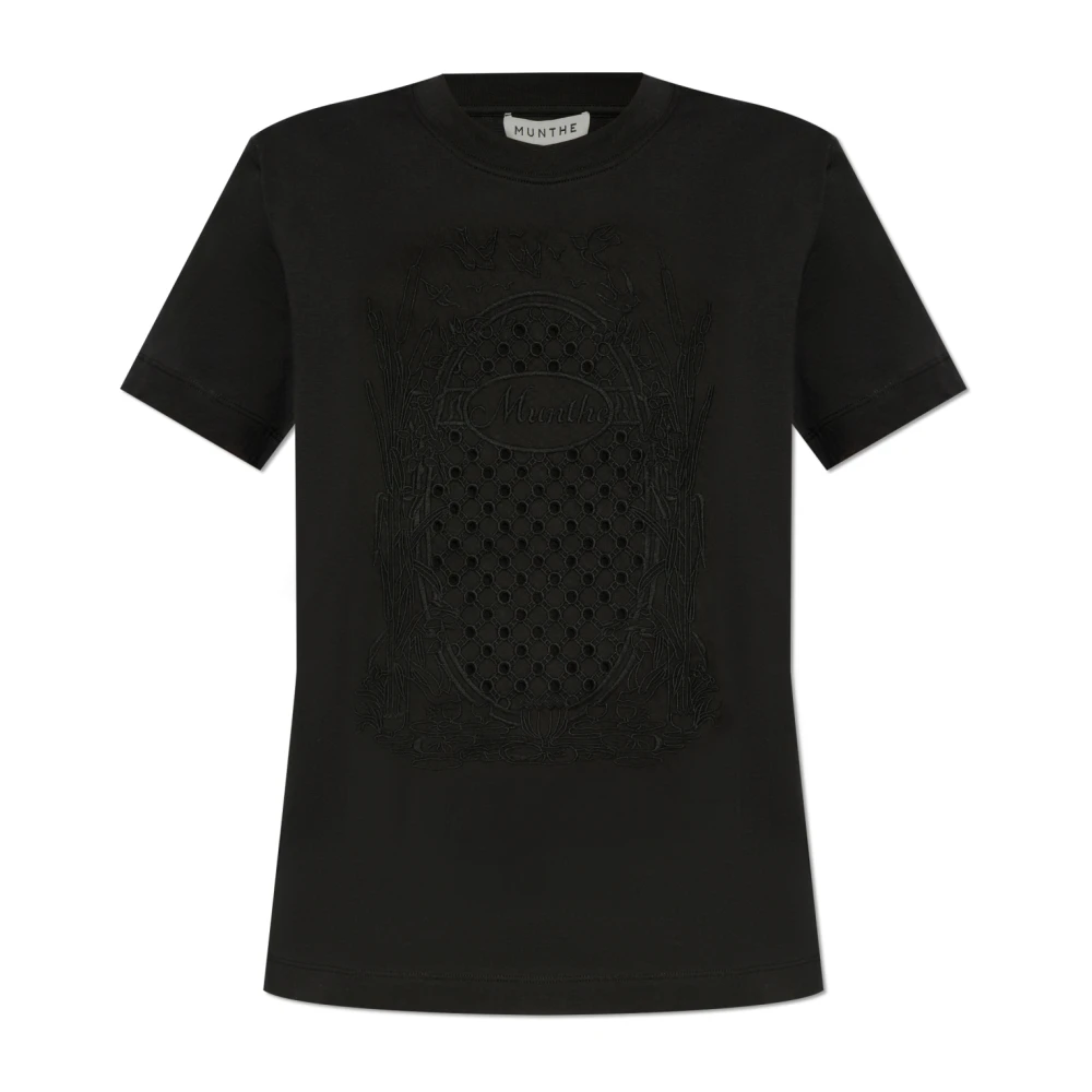 Munthe - Tops > T-Shirts - Black - Munthe - Modalova