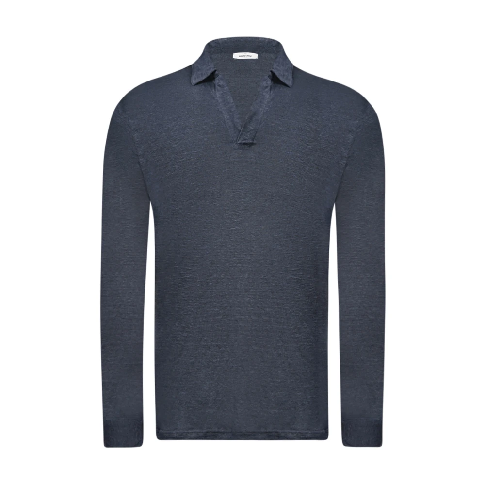 Gran Sasso Uomo Blu - Polo Shirt - Tops - M