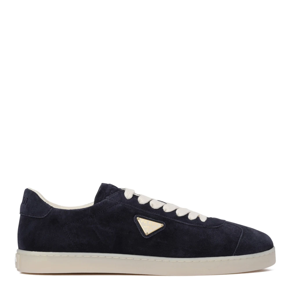Prada Men's Blue Sneakers, 8 Uk, Lane Trainers