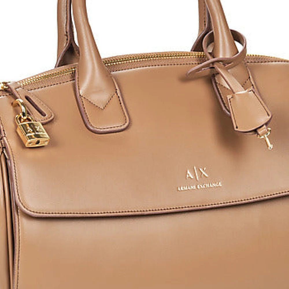 Armani Exchange Bruine dames tote tas Brown Dames