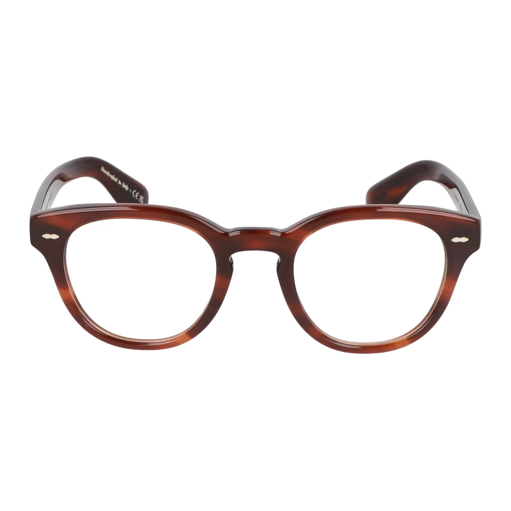 Oliver Peoples Klassieke ronde montuurbril Brown Unisex
