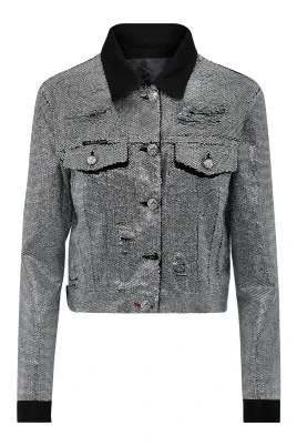 Denim Jacket Crystal