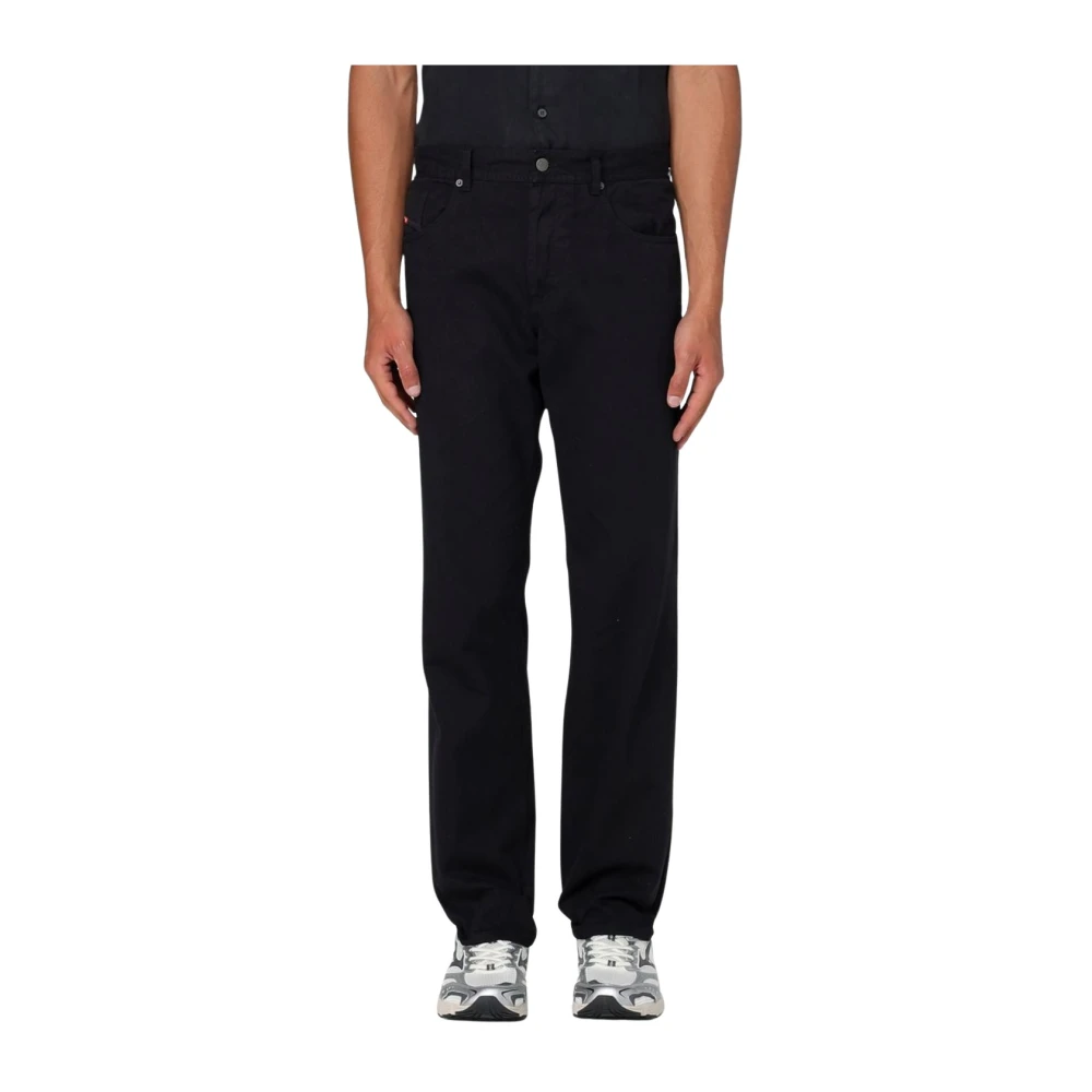 Diesel Homme Noir - Jeans Classiques Straight Leg - Jeans - Taille: W34