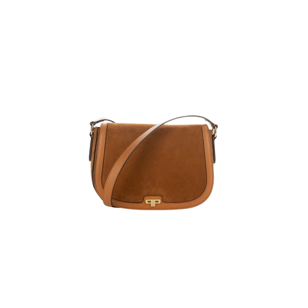 Abro Crossbody bags Umhängetasche Rosalia in cognac