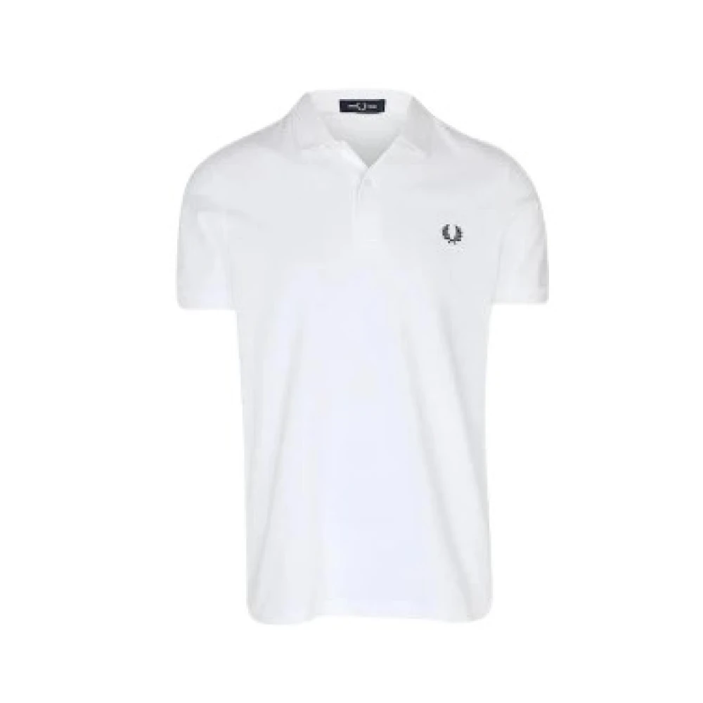 Fred Perry Men's White Polo Shirts, 2XL, Polo Shirts