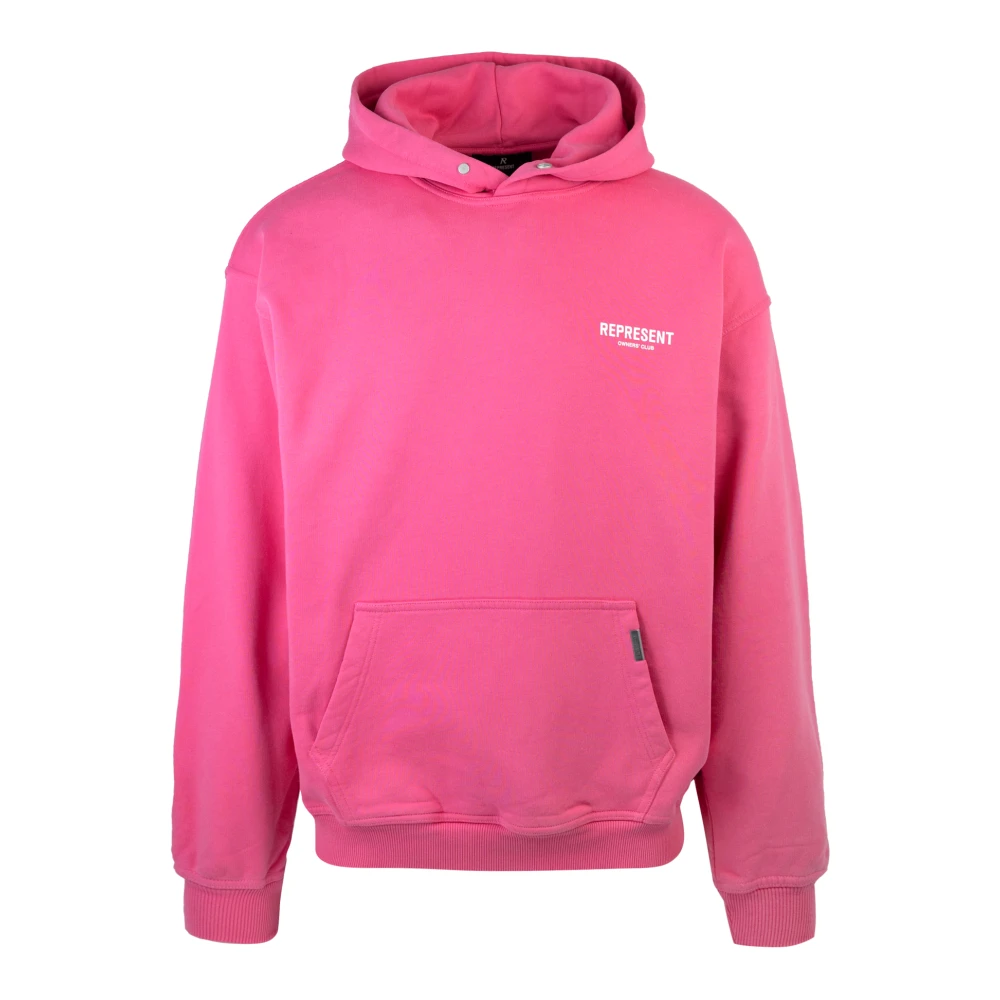 Represent knitwear Owners Club hoodie Ocm407 144 Pink Heren