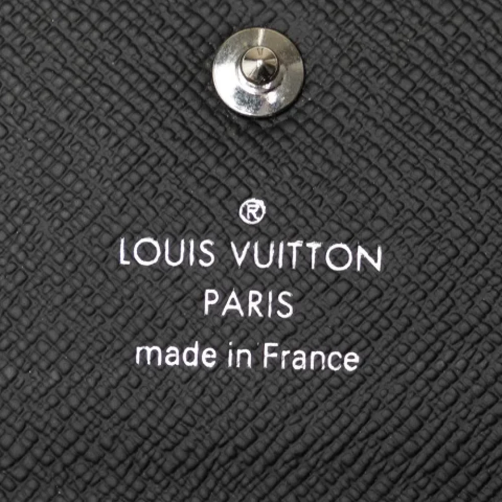 Louis Vuitton Vintage Pre-owned Canvas key-holders Black Dames