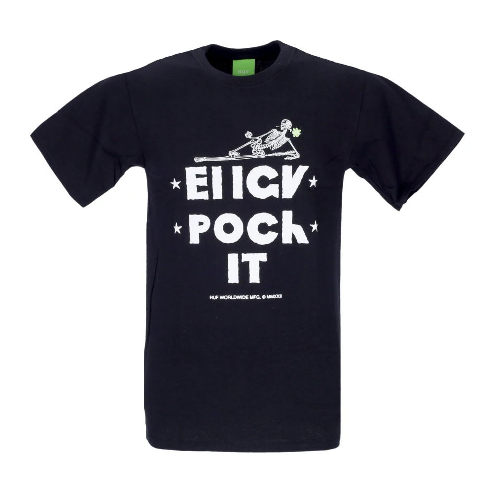 HUF Zwarte Heren Tee Korte Mouw Black Heren