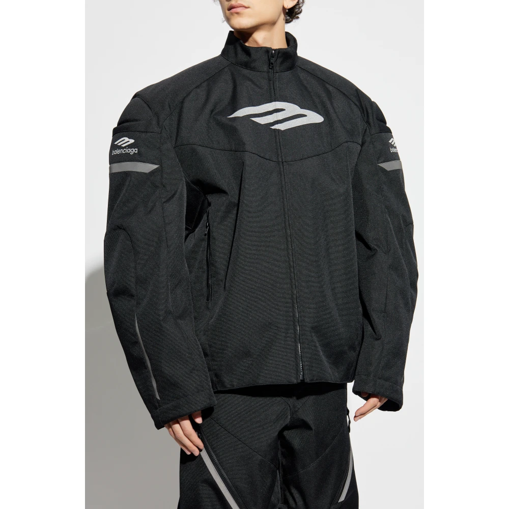 Balenciaga Jas uit de Skiwear collectie Black Heren