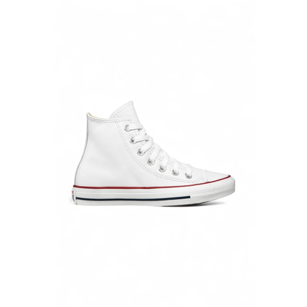 Converse Chuck Taylor All Star Leather Hi Heren Schoenen Wit