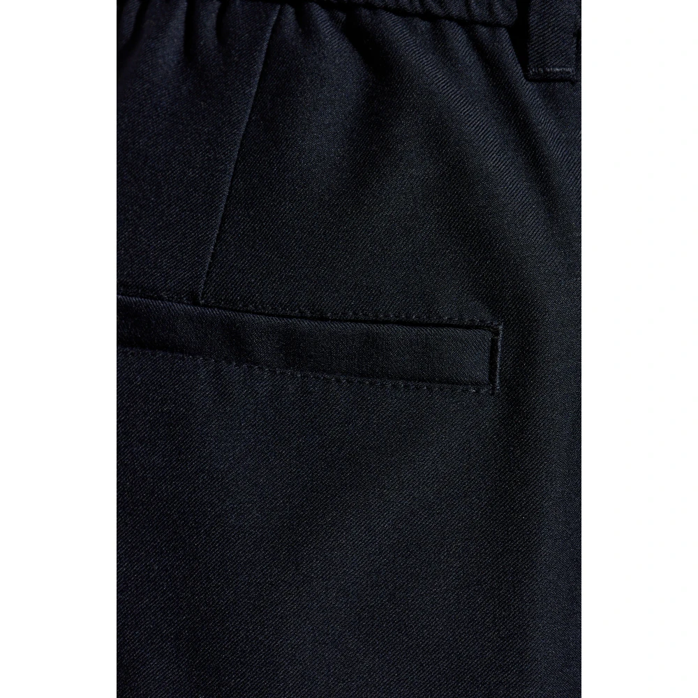 Samsøe Sabertil Loose Fit Broek Blue Heren