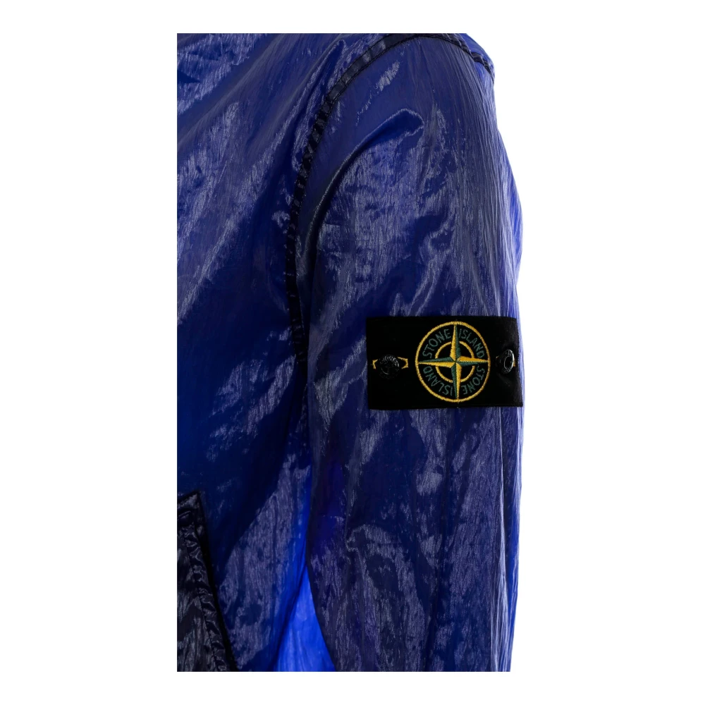 Stone Island Bomber Jackets Blue Heren