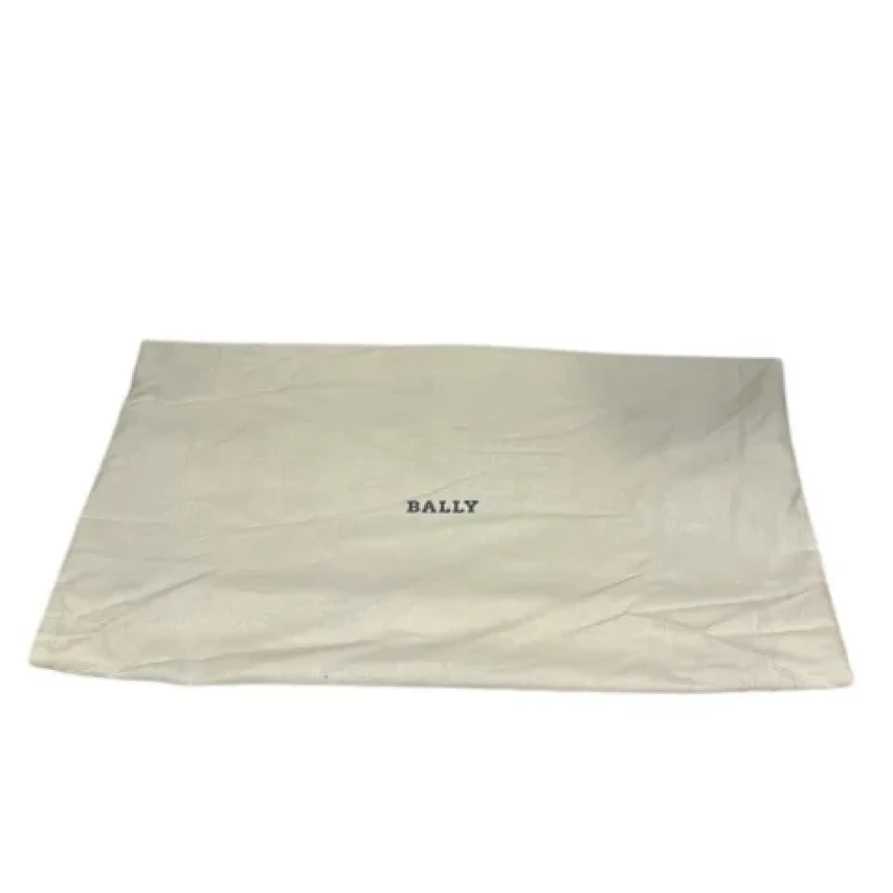 Bally Pre-owned Fabric shoulder-bags Black Dames