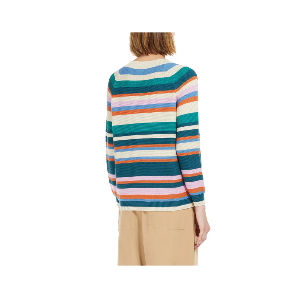 Max Mara Weekend Veelzijdige Modieuze Gebreide Top Multicolor Dames