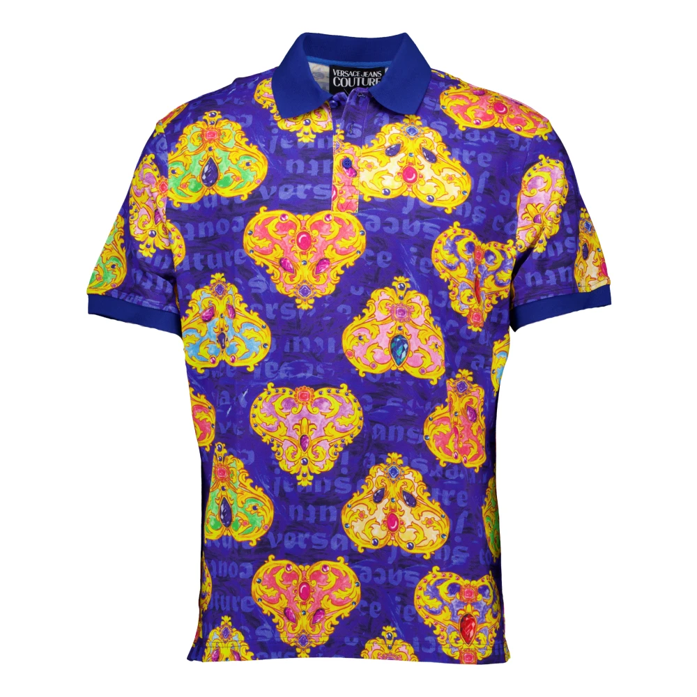 Versace Jeans Couture polos blauw Multicolor Heren