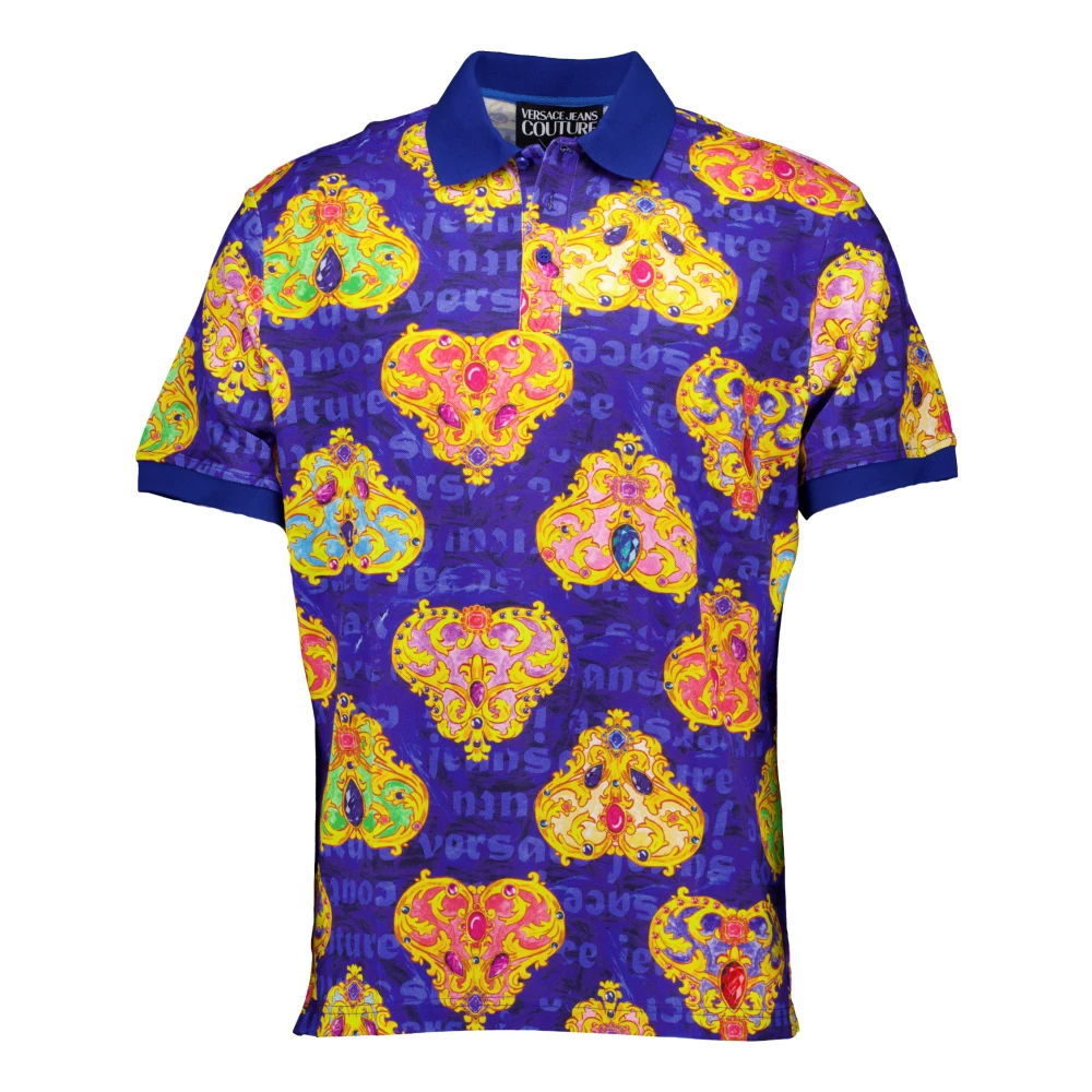 Versace Jeans Couture Klassieke Polo Shirt Multicolor Heren