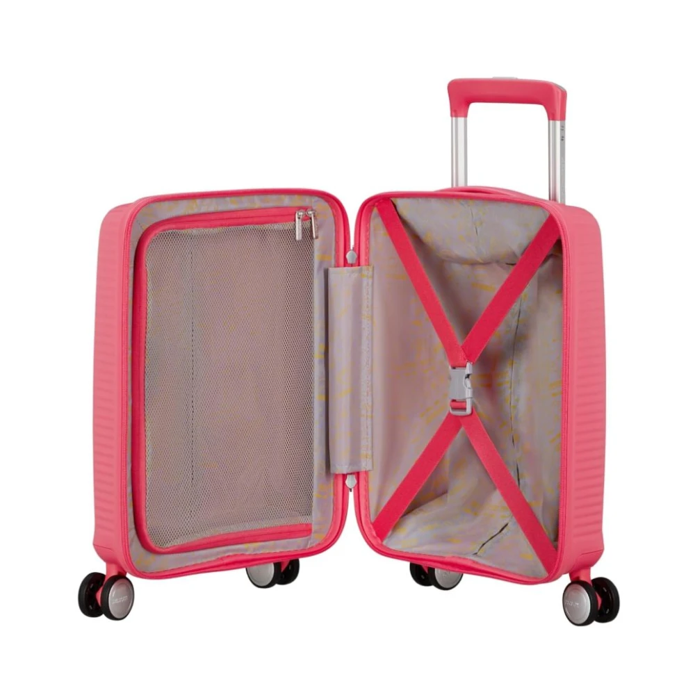 American Tourister Soundbox Mini Trolley Cabin XS Pink Unisex