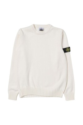 pull-blanc-a-col-rond-pour-enfants