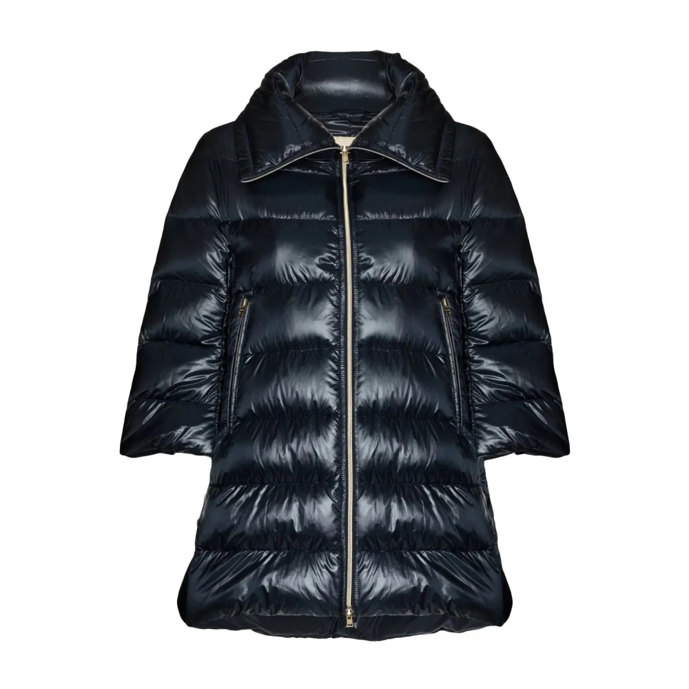 Herno Down Coats Blue Dames