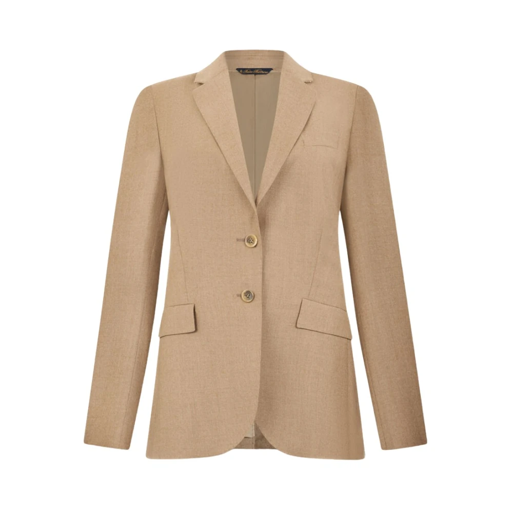 Brooks Brothers Women's Beige Blazers, 2XL, Virgin Wool Blazer