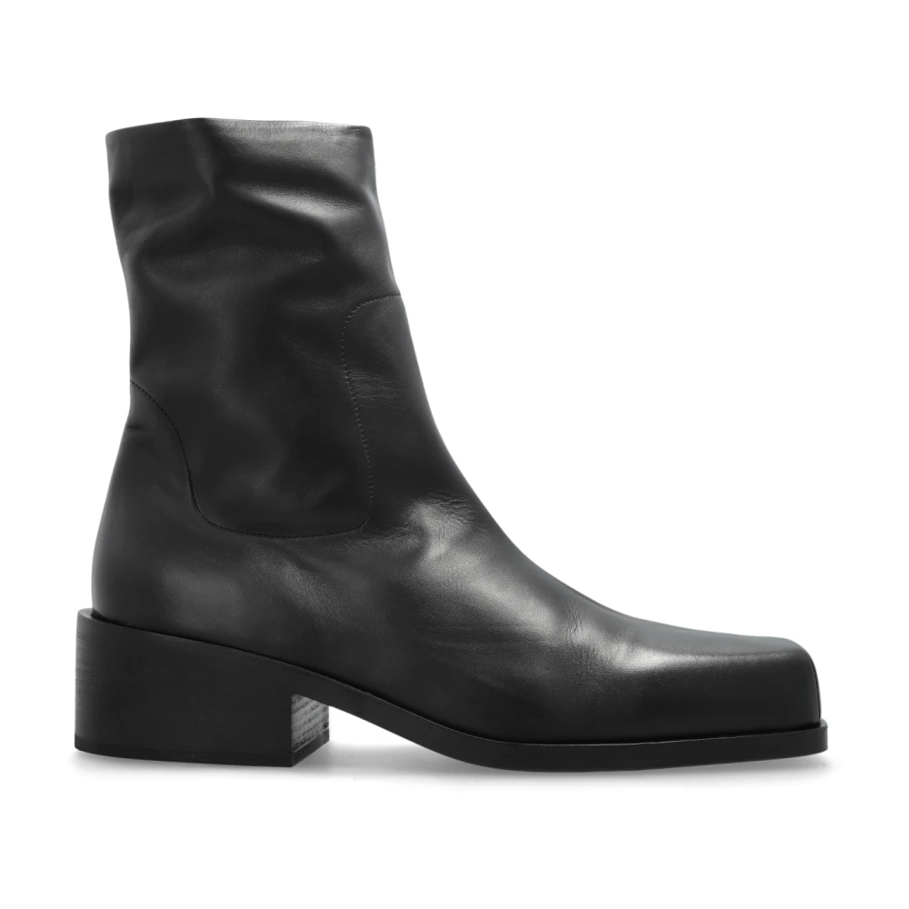 Marsell Homme Noir - Bottines En Cuir - Chaussures - Taille: 41 Eu