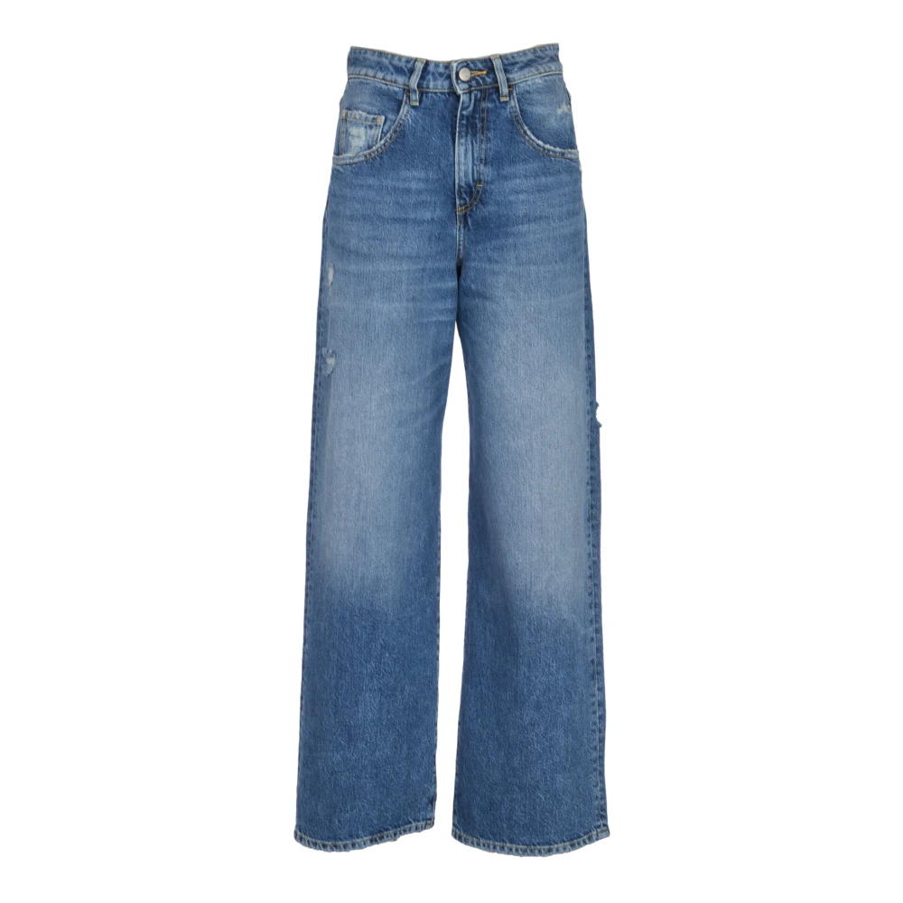 Icon Denim Ripped Jeans Blue, Dam