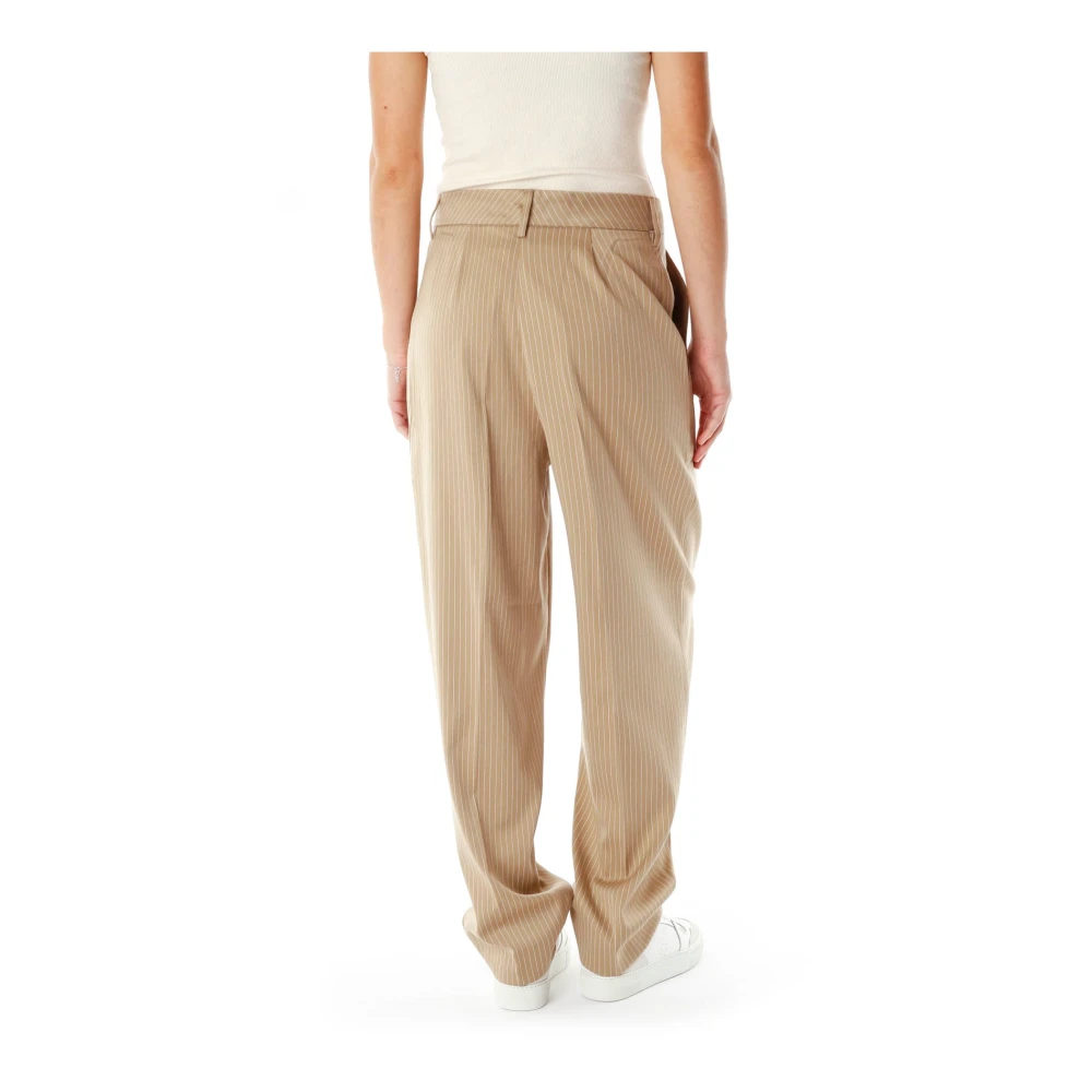 Munthe Wide Trousers Beige Dames