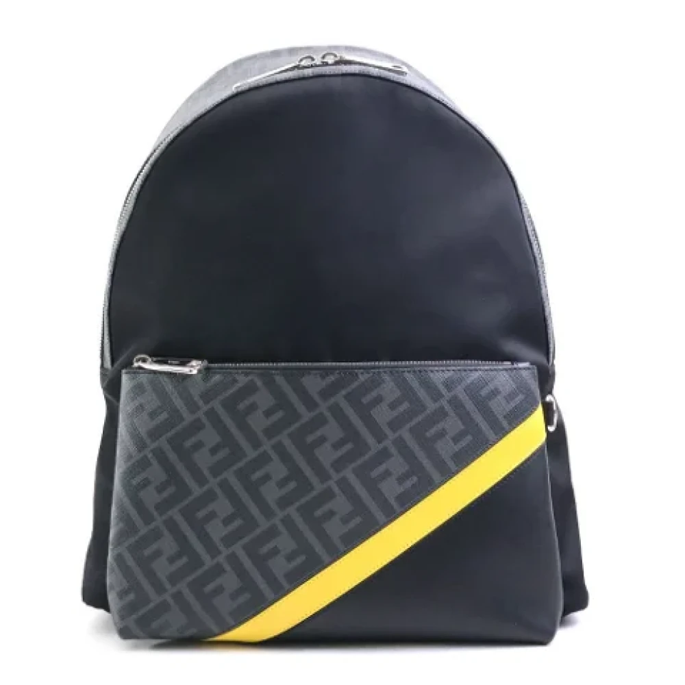 Fendi Vintage Pre-owned Fabric fendi-bags Black Dames