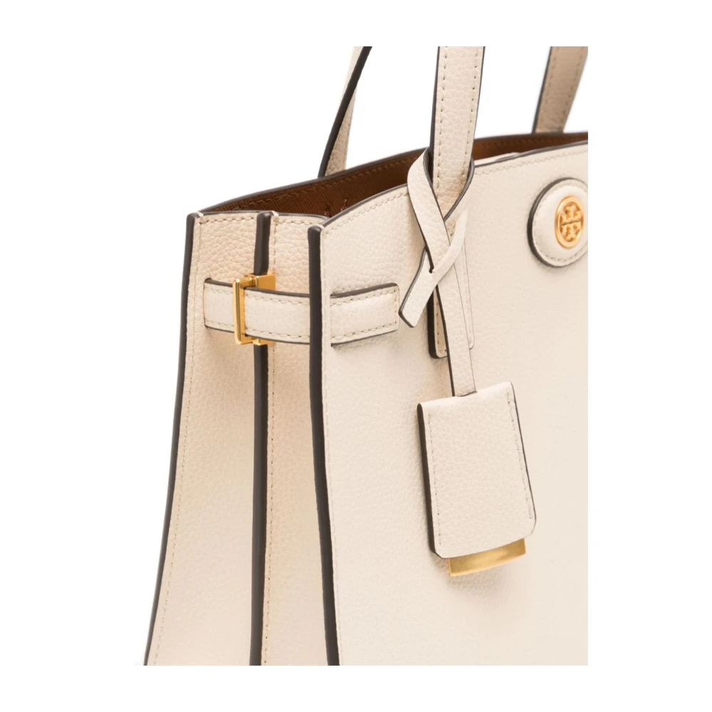 TORY BURCH Casual Beige Leren Schoudertas Beige Dames