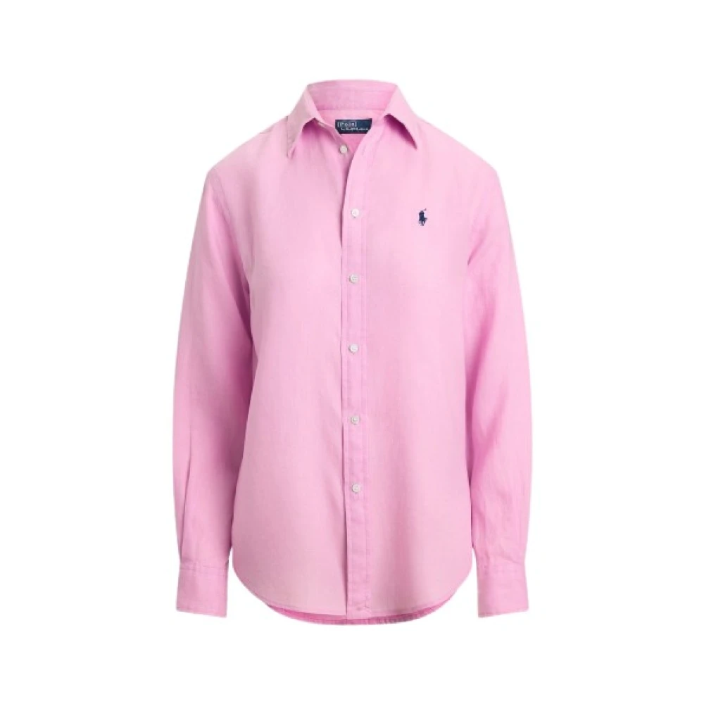 Polo Ralph Lauren Donna Rosa Camicette Xs, New,