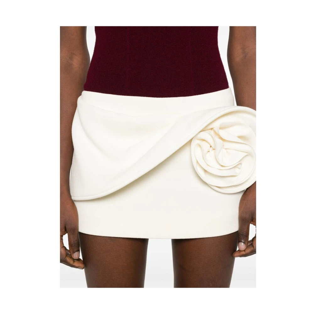 Magda Butrym Amandel Beige Gedrapeerd Paneel Rok Beige Dames