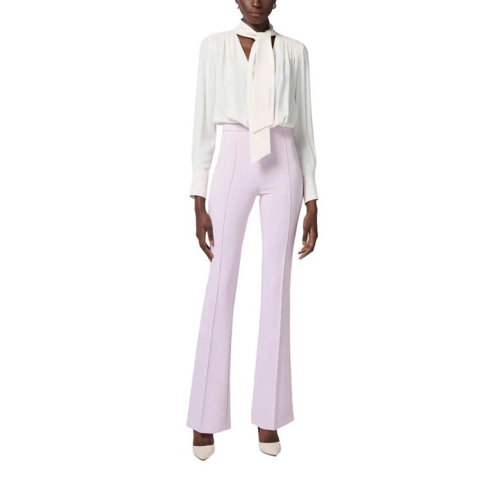 Elisabetta Franchi Viscose jumpsuit met georgette overhemd Multicolor Dames