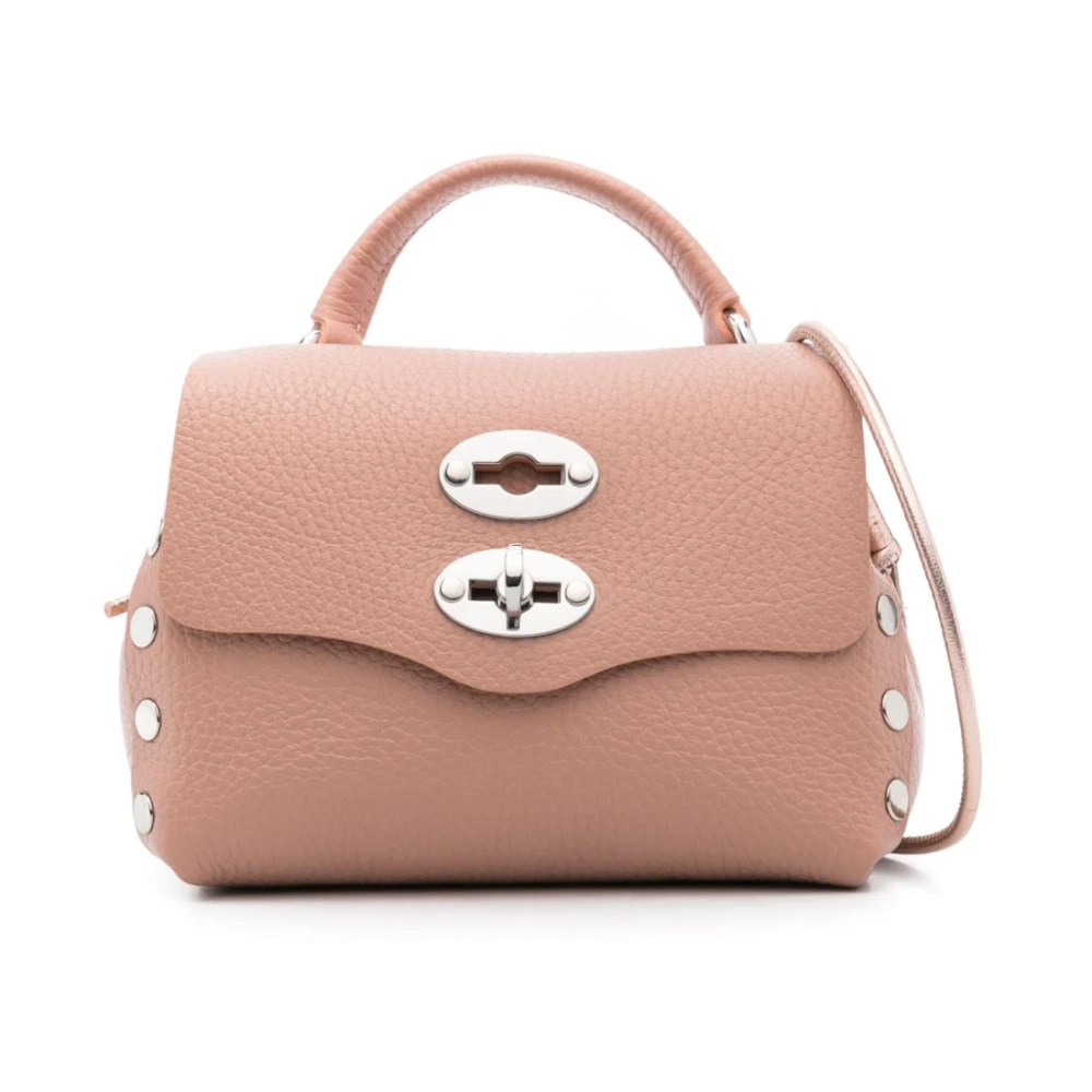 Zanellato Roze Twist-Lock Schoudertas Pink Dames