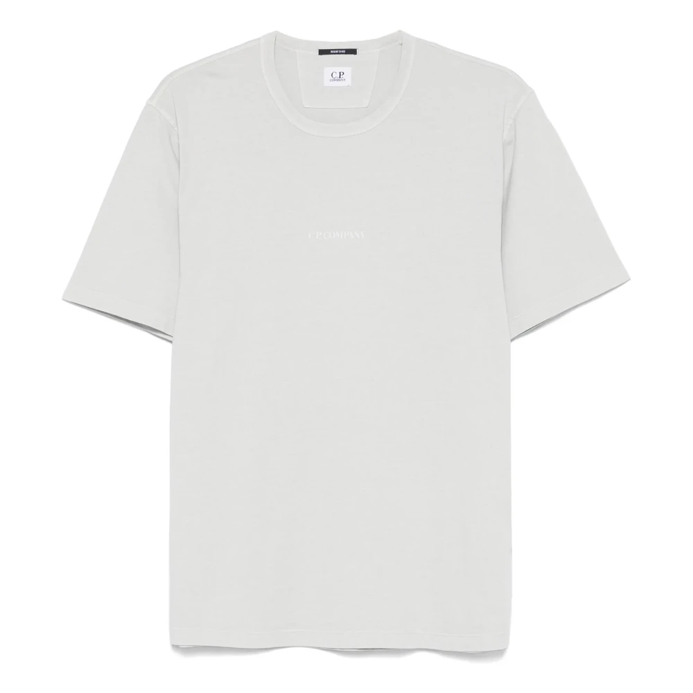 C.P. Company Blauwe Vos T-shirts voor mannen White Heren