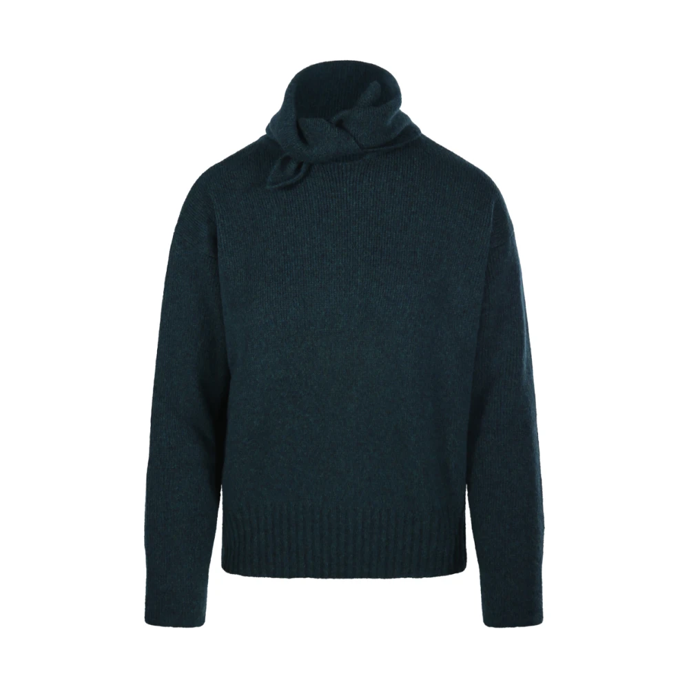 Roberto Collina Groene Polo Sweater Green Dames