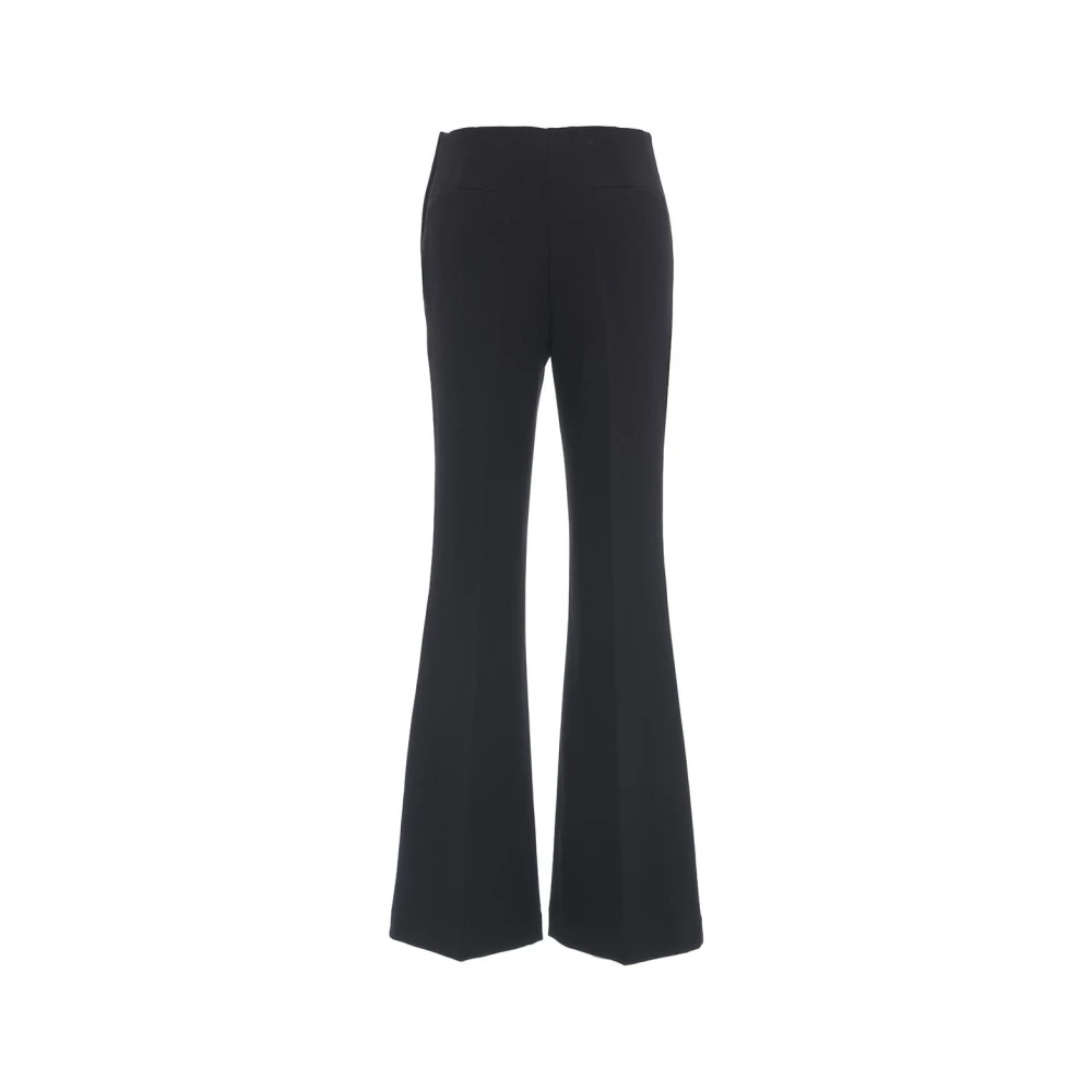 Ottod'Ame Zwarte Broek Aw24 Black Dames