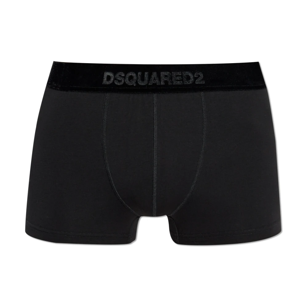 Dsquared2 Katoenen boxershorts Black Heren