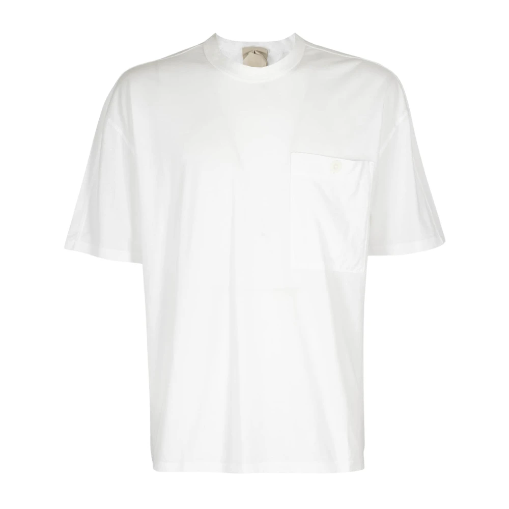 Ten C Korte Mouw T-shirt White Heren