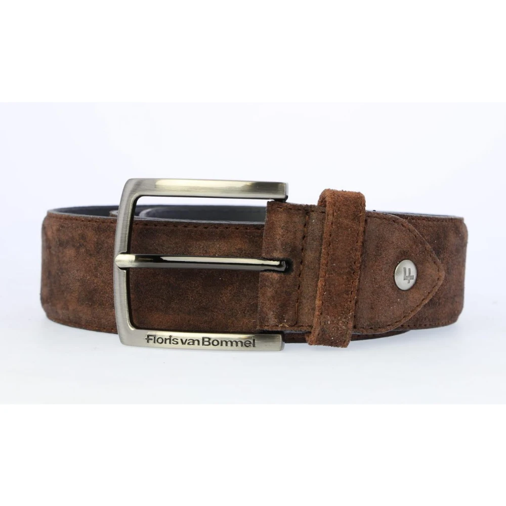 Floris van Bommel Riem Brown Heren