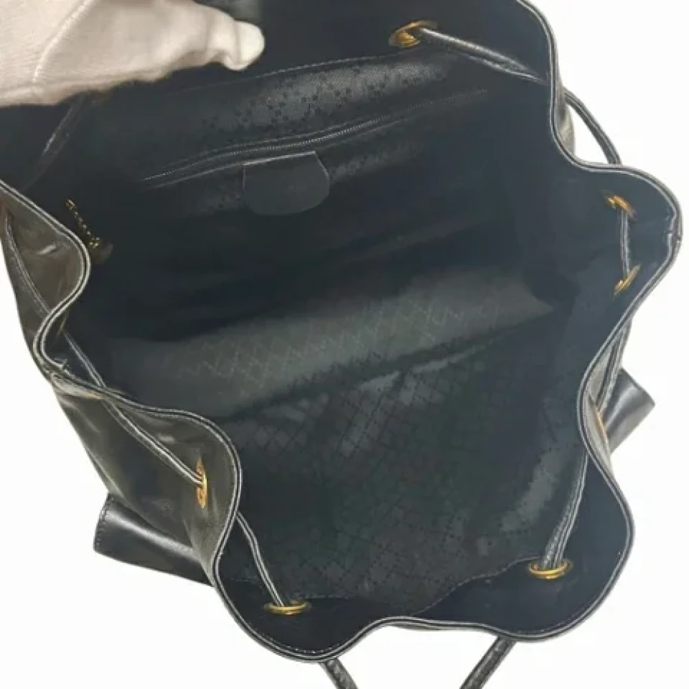 Gucci Vintage Pre-owned Fabric gucci-bags Black Dames